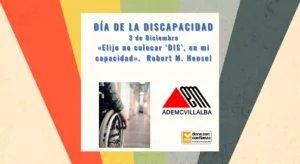 Día Internacional de la Discapacidad Cartel