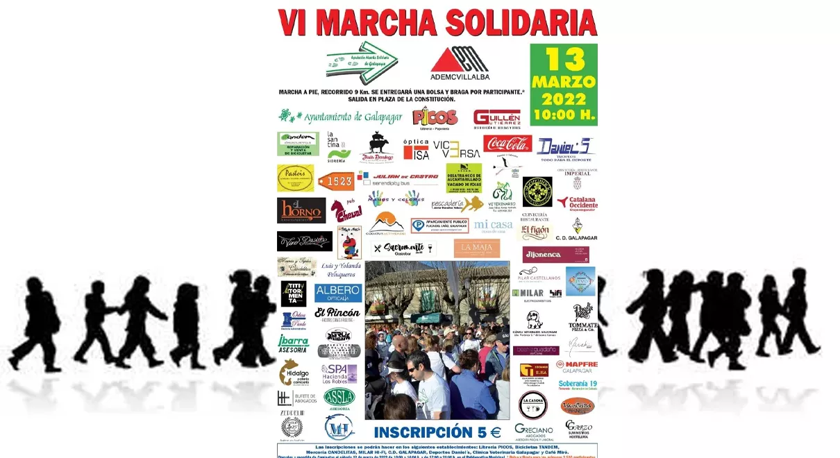 Portada VI Marcha Solidaria